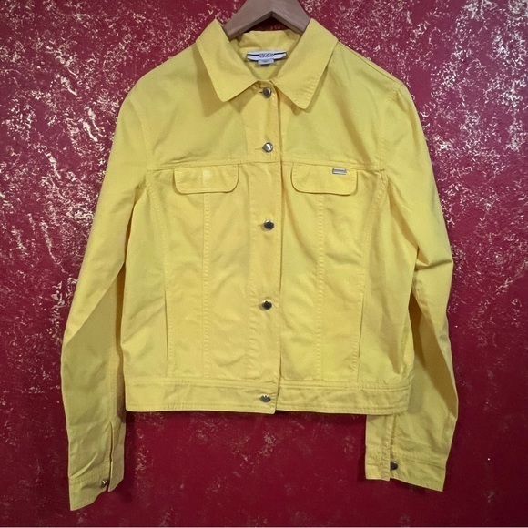 ESCADA SPORT Yellow Light Jacket 40 M - Picture 7 of 12